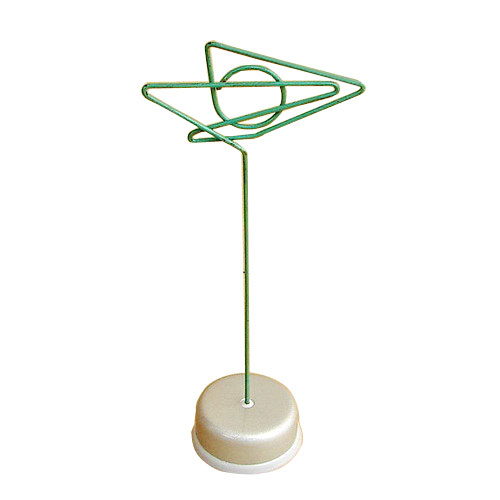 Paper airplane shaped memo clip holder