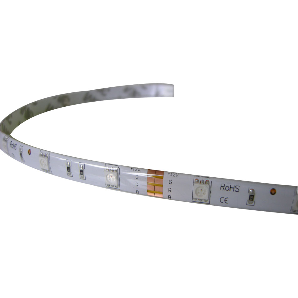 RGB Color Flexible LED Light Strip(60 SMD 5050 leds per meter waterproof IP65) 5m/roll
