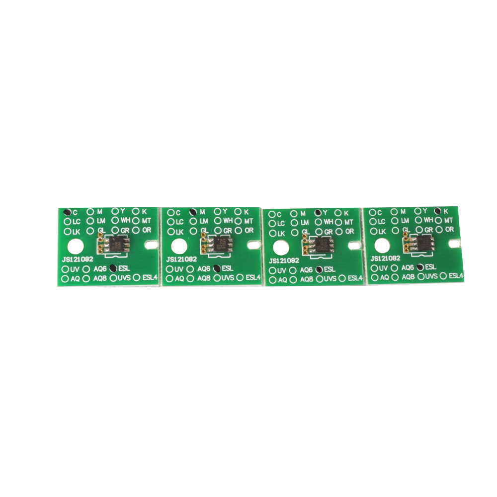 Permanent Roland RS-640 / RS-540 ECO Solvent Max2 Chip, 4pcs/set（CMYK）