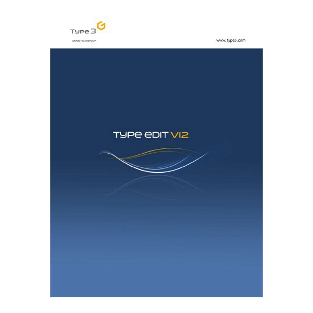 TypeEdit V12 CAD/CAM Engraving Software, 3D Version