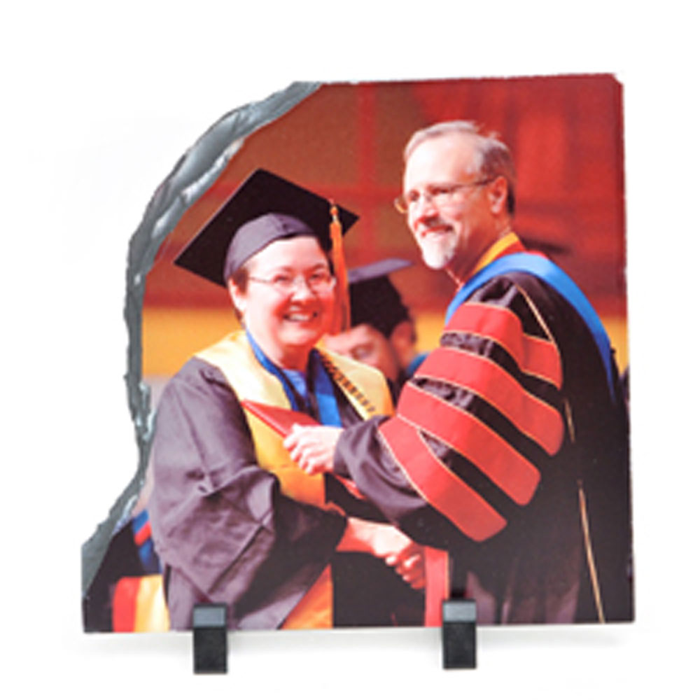 Big Left Shed-Shaped Sublimation Photo Slate  (30 x 30CM)