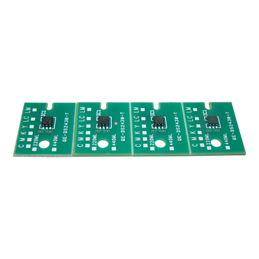 Permanent Roland FH-740 Aqueous FPG Chips - 4pcs / set CMYK Permanent Roland FH-740 Aqueous FPG Chips - 4pcs / set CMYK