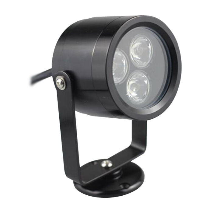 12V 3x1W Underwater Lamp Black