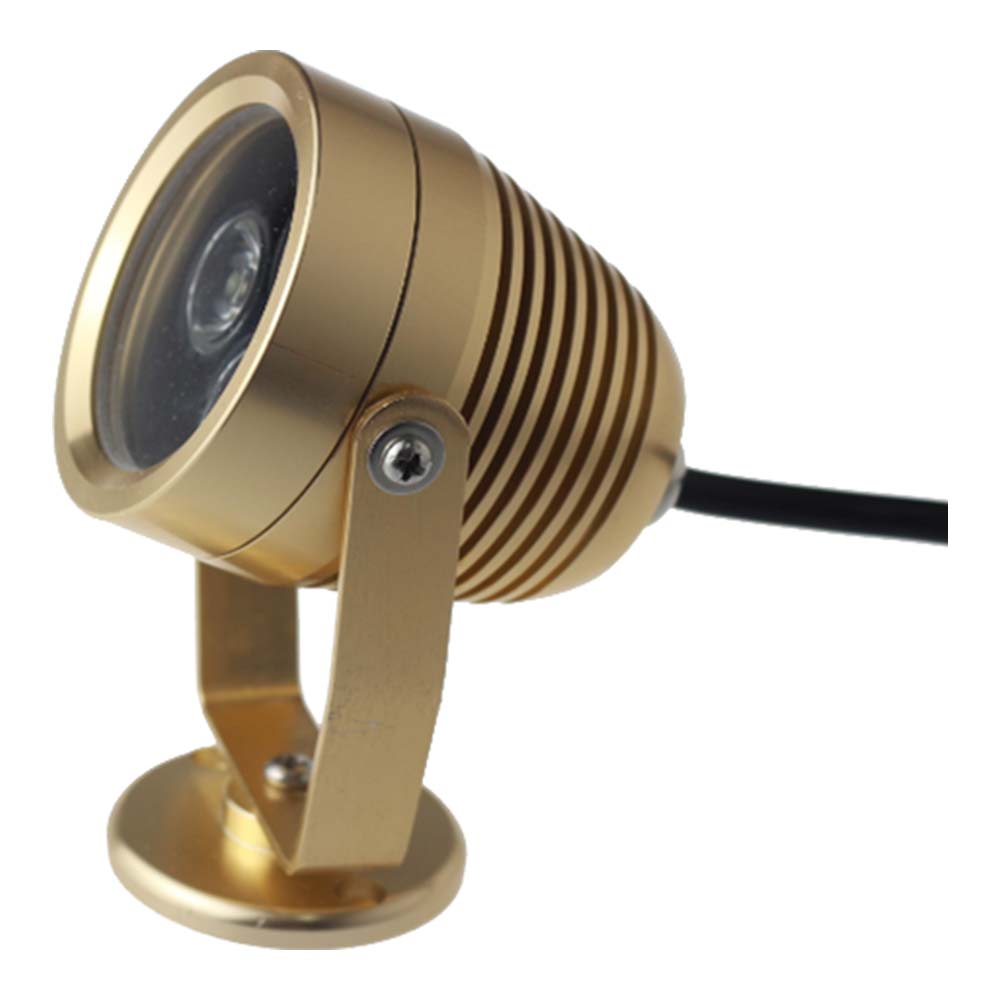12V 3x1W Underwater Lamp Yellow