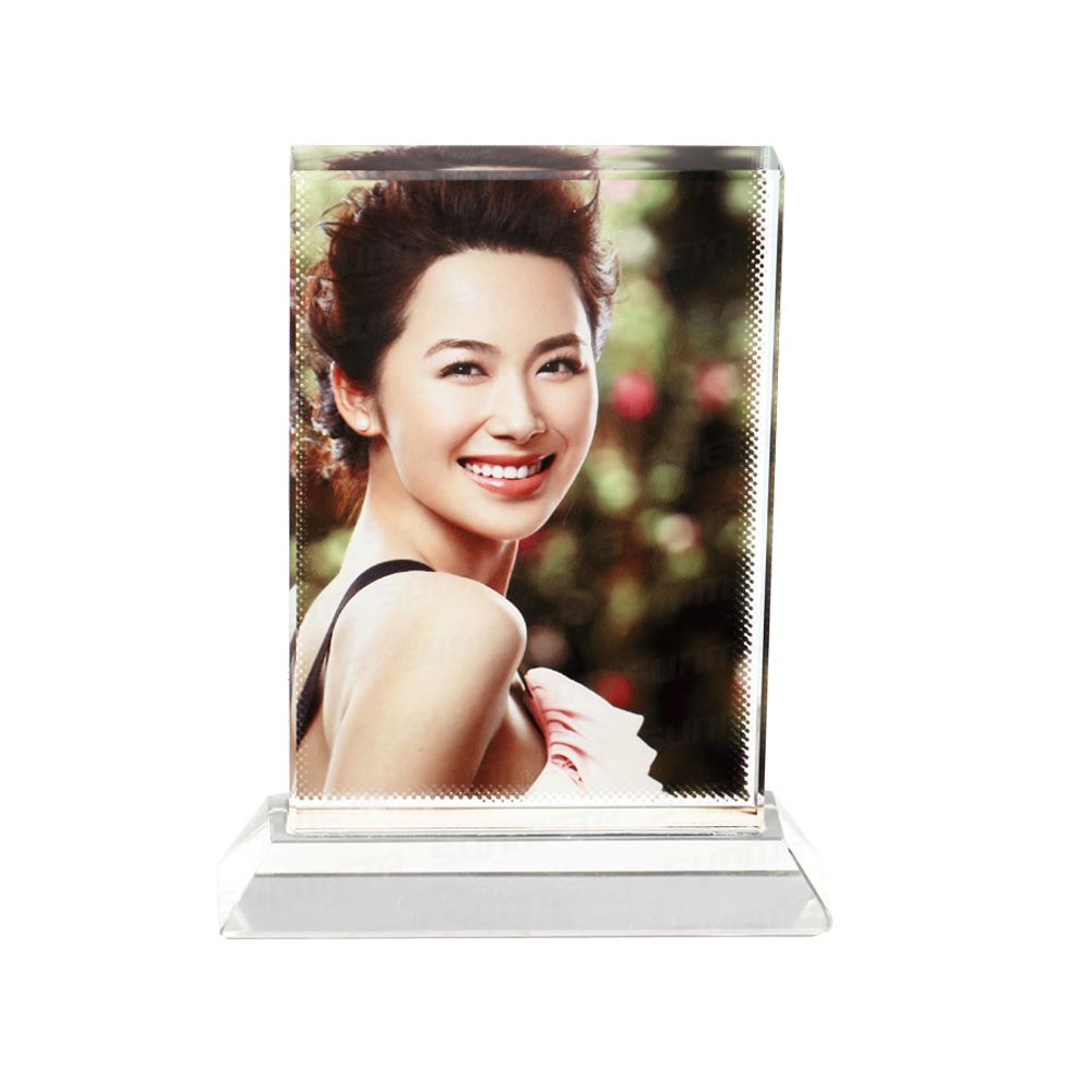 Sublimation Coating Blank Crystal Vertical Rectangle