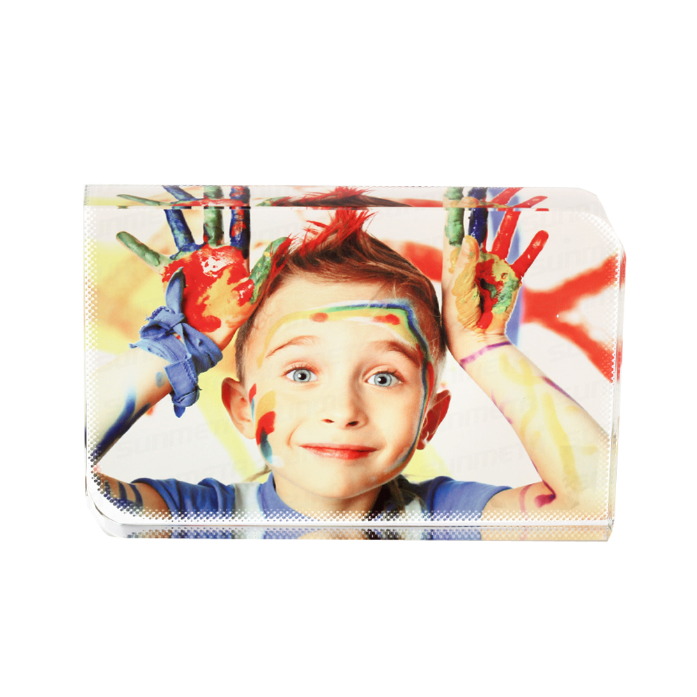 Sublimation Coating Blank Crystal Big Rounded Corner Rectangle
