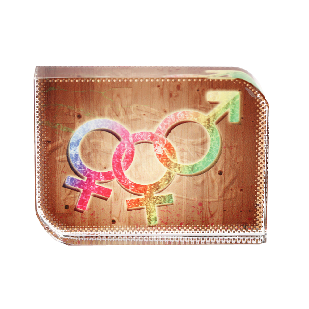 Sublimation Coating Blank Crystal Small Rounded Corner Rectangle