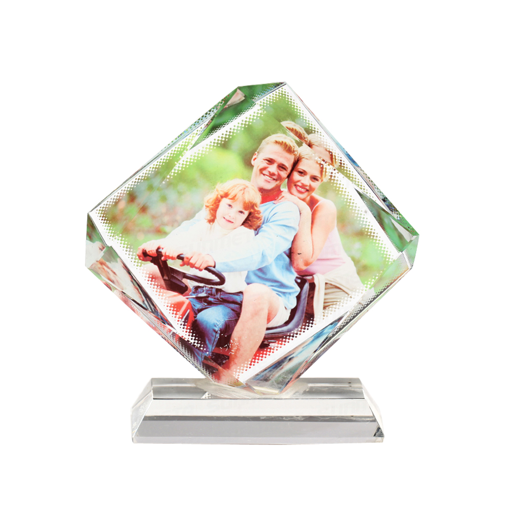 Sublimation Coating Blank Crystal Chiseled Octagon
