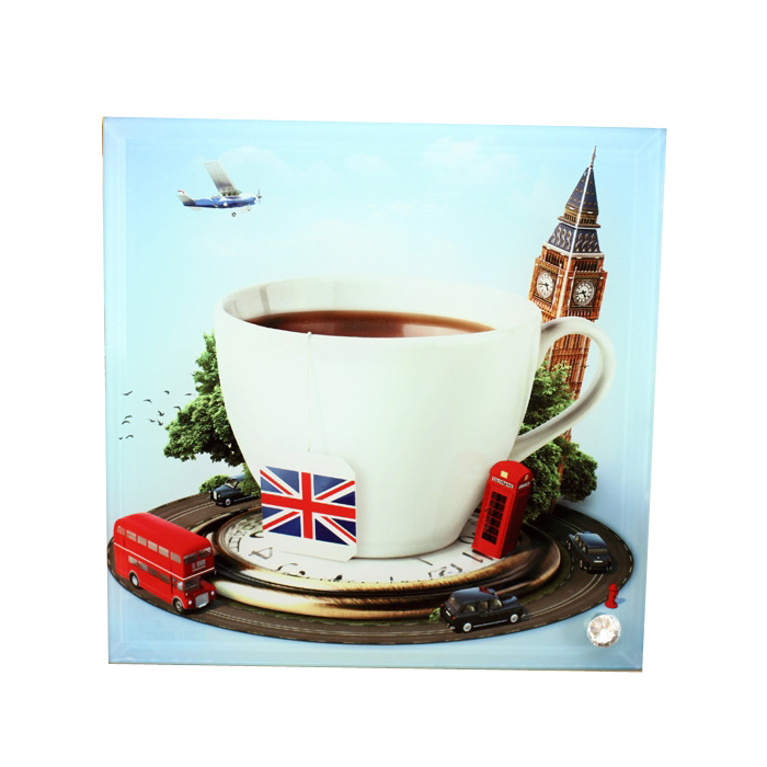 7.8"x7.8" Rectangle Sublimation Blank Glass Photo Frame