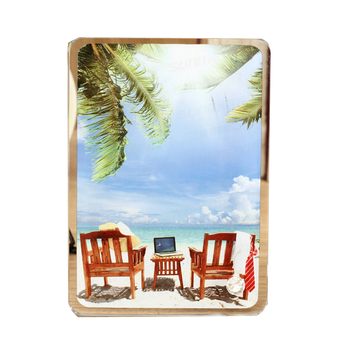 7" x 5" Sublimation Blank Glass Photo Frame 