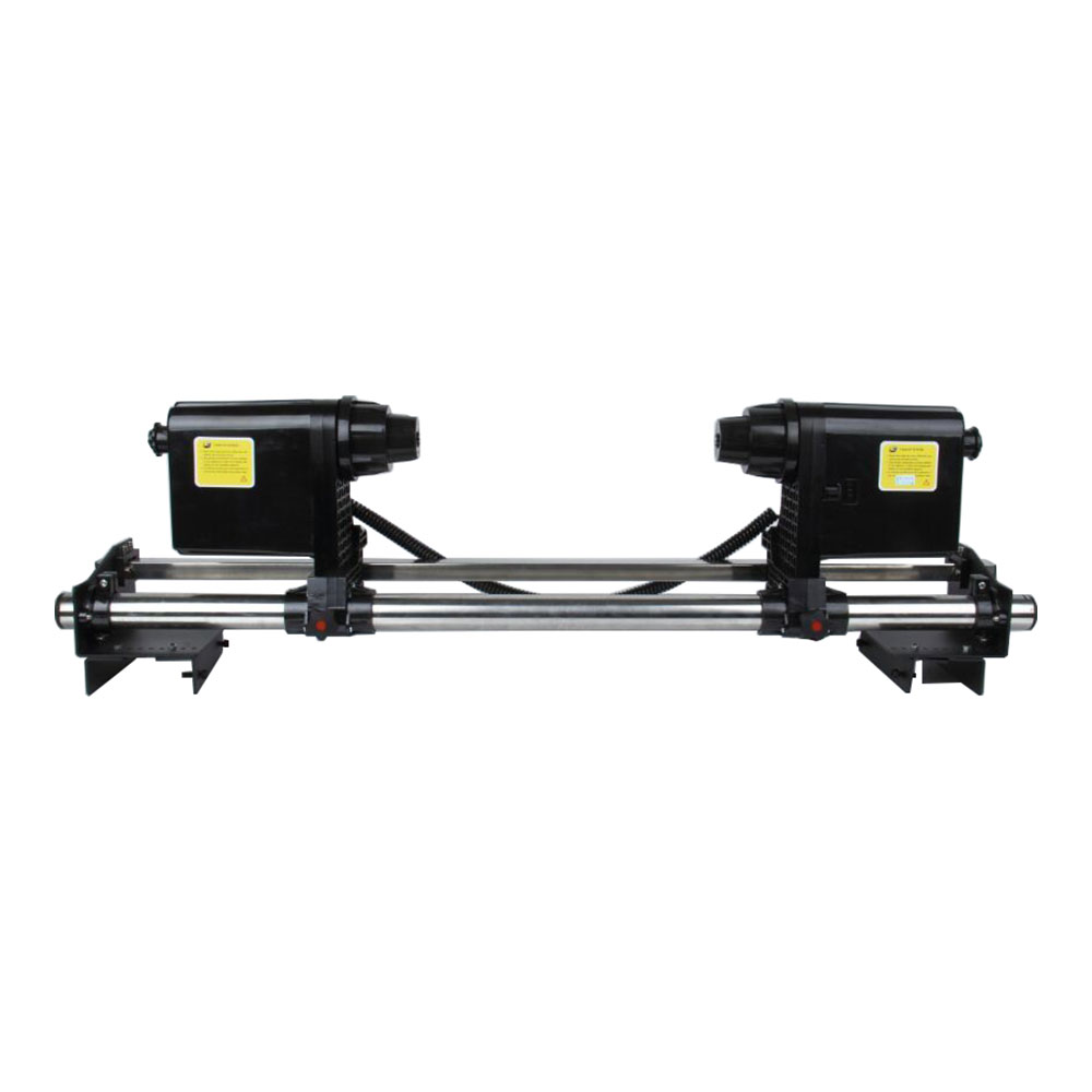 220V Automatic Media Take up Reel High-power Two Motors for Mutoh / Mimaki / Roland / Epson Printer (No Steel Pipes)