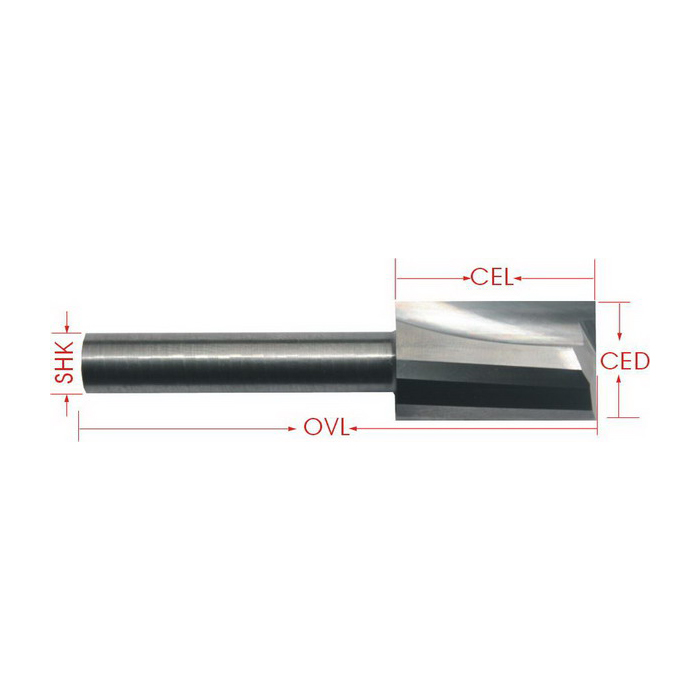 Solid Carbide Cleaning Botton Bits