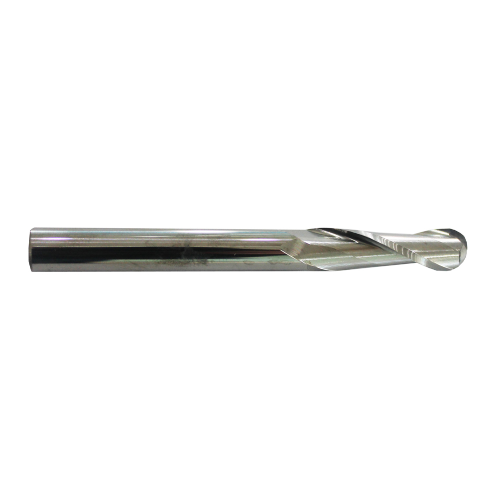 Two Sprial Flute Ball CNC Router Bits Endmill, Shrank 6mm