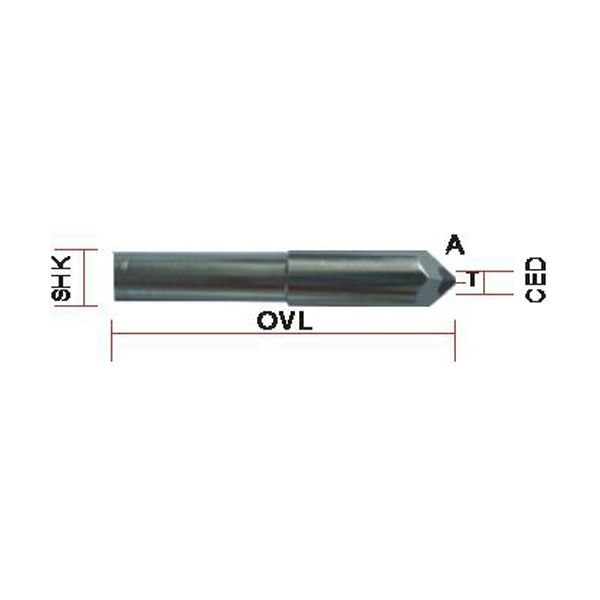 Diamond 4 Face Engraving Bits