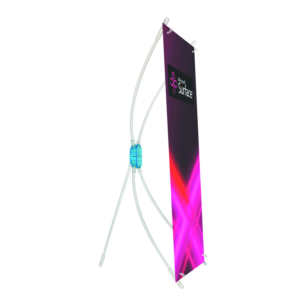 20pcs Transparent Table X Banner