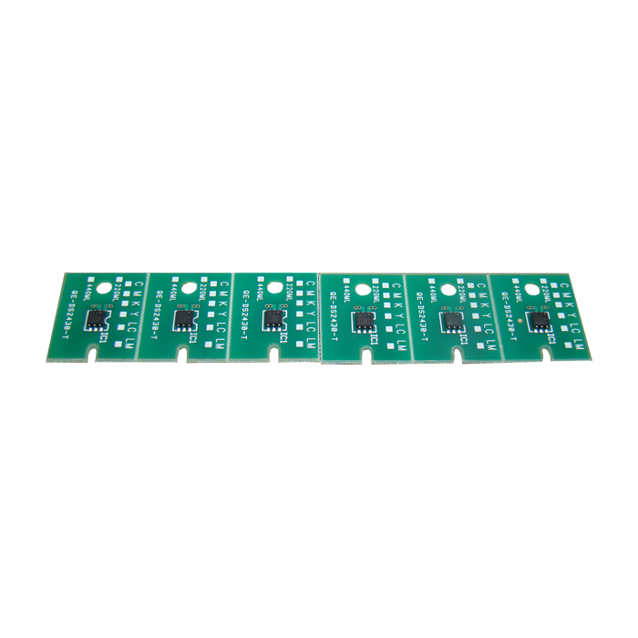 One-time Chip for Mimaki JV33 BS2 Cartridge 6 colors CMYKLCLM One-time Chip for Mimaki JV33 BS2 Cartridge 6 colors CMYKLCLM