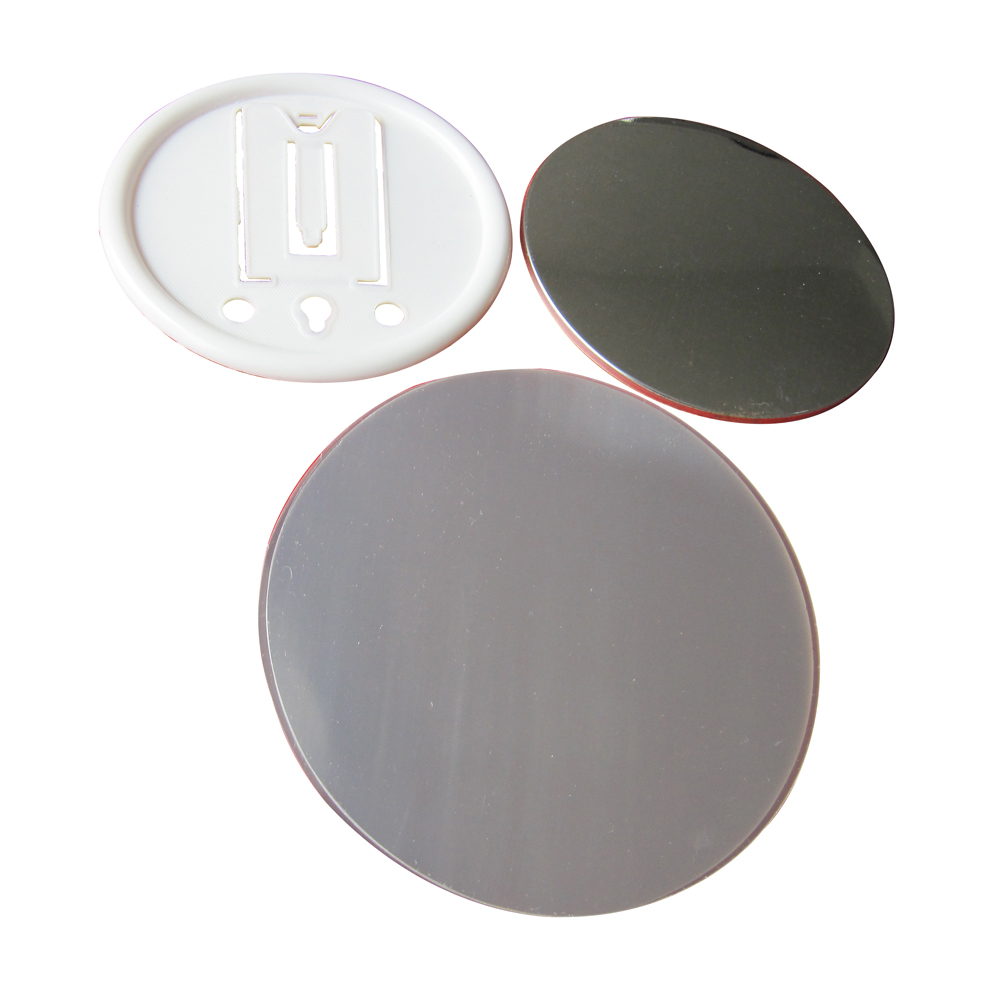 1000pcs Blank 75mm Photo Stand Button Supplies