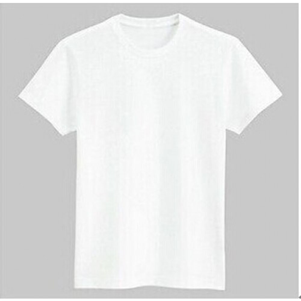 Plain White Sublimation Blank Polyester T-Shirt for Children