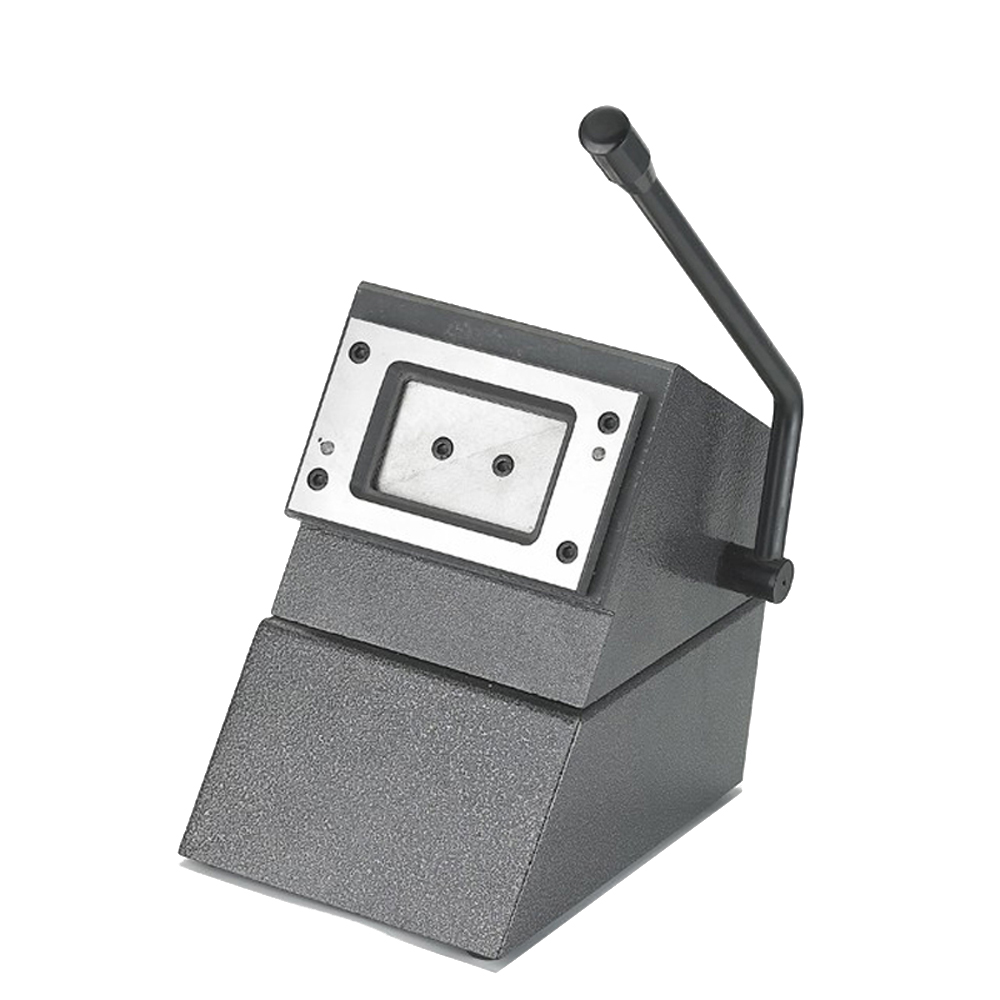 Heavy Duty PVC Card Die Cutter 85.5*54mm Round Corner