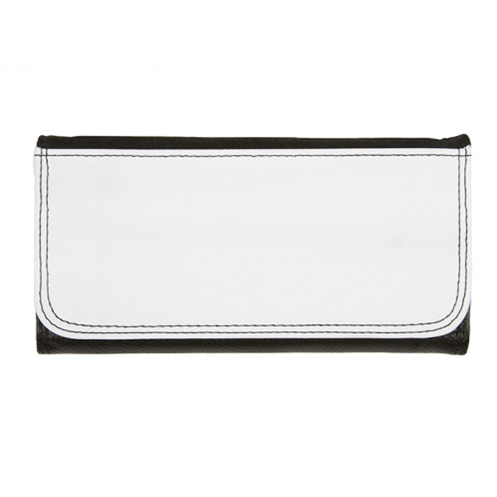 Blank Dye Sublimation Faux Leather Wallet Purse Large
