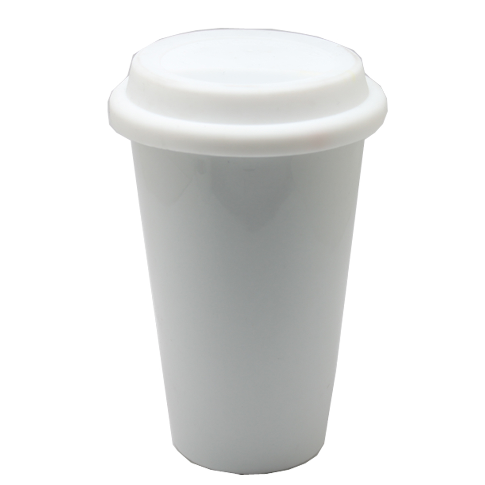 11OZ Conical Double Layer Glass Mug for Sublimation Printing