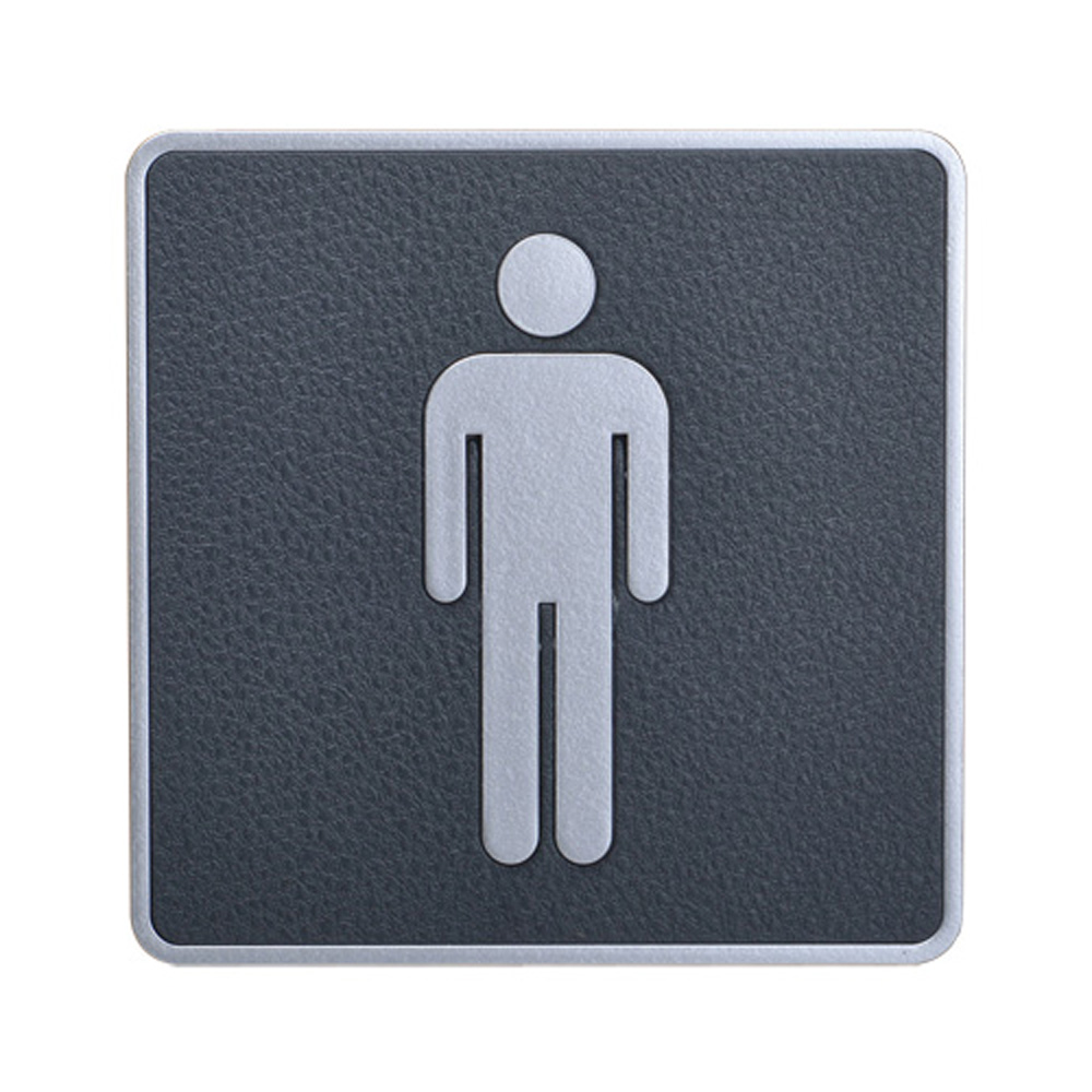Male, Toilet, Restroom Signs, ABS New Material
