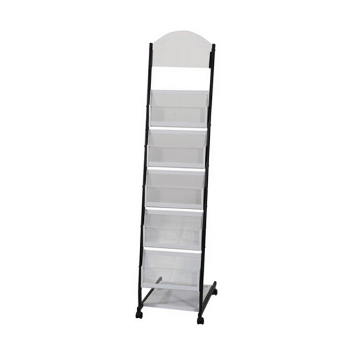 Literature Display Floor Stand 5 Pockets
