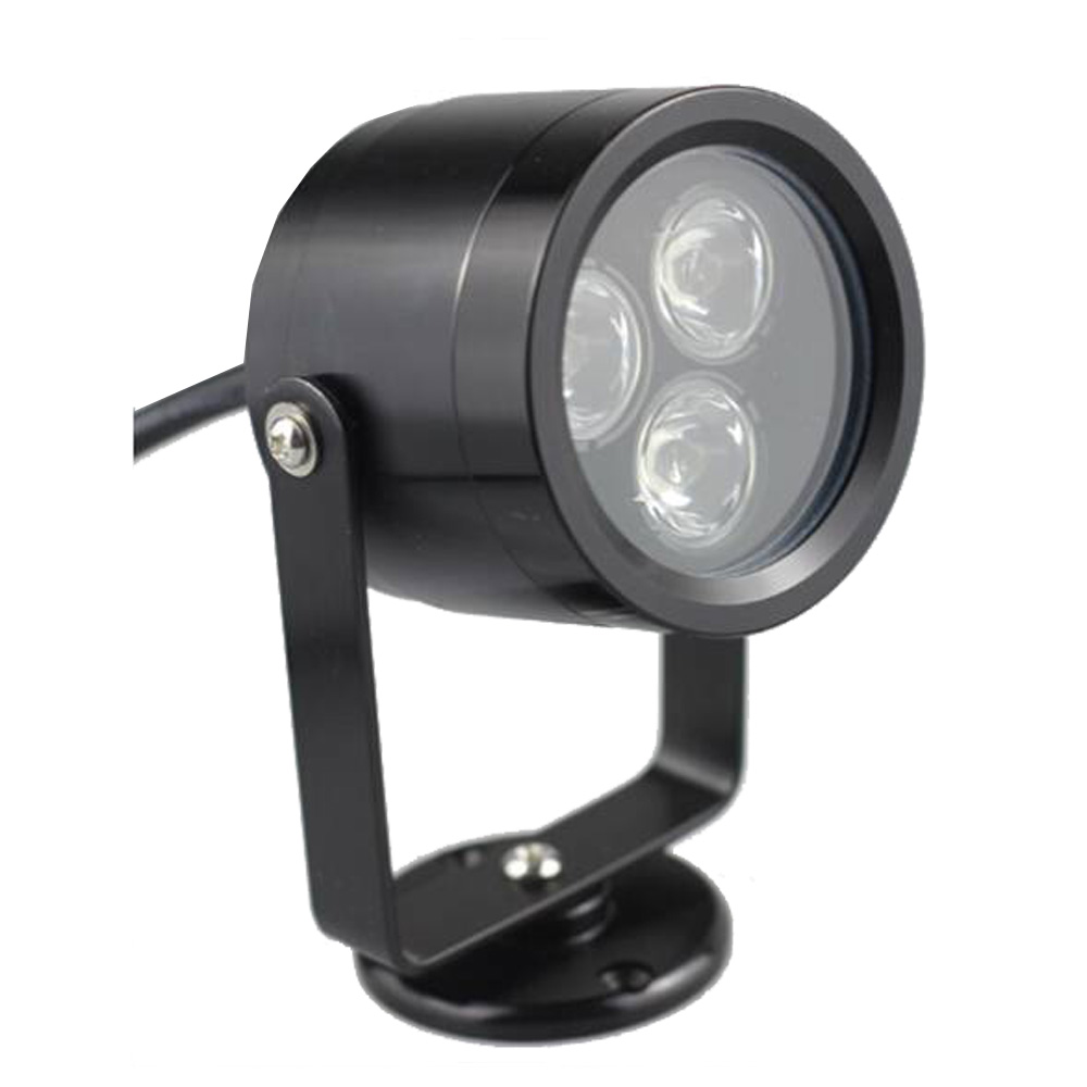 85-265VAC 3x1W Underwater Lamp Black