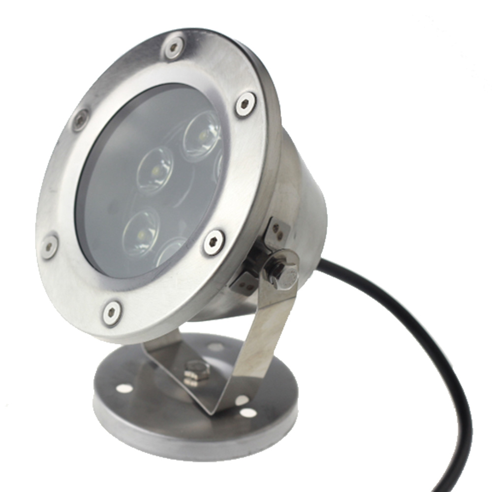85-265VAC 6x1W Underwater Lamp Sliver