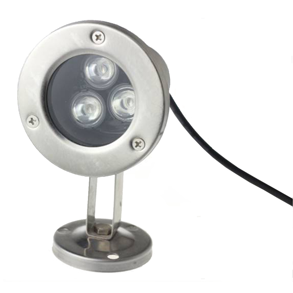 85-265VAC 3x1W Underwater Lamp Sliver