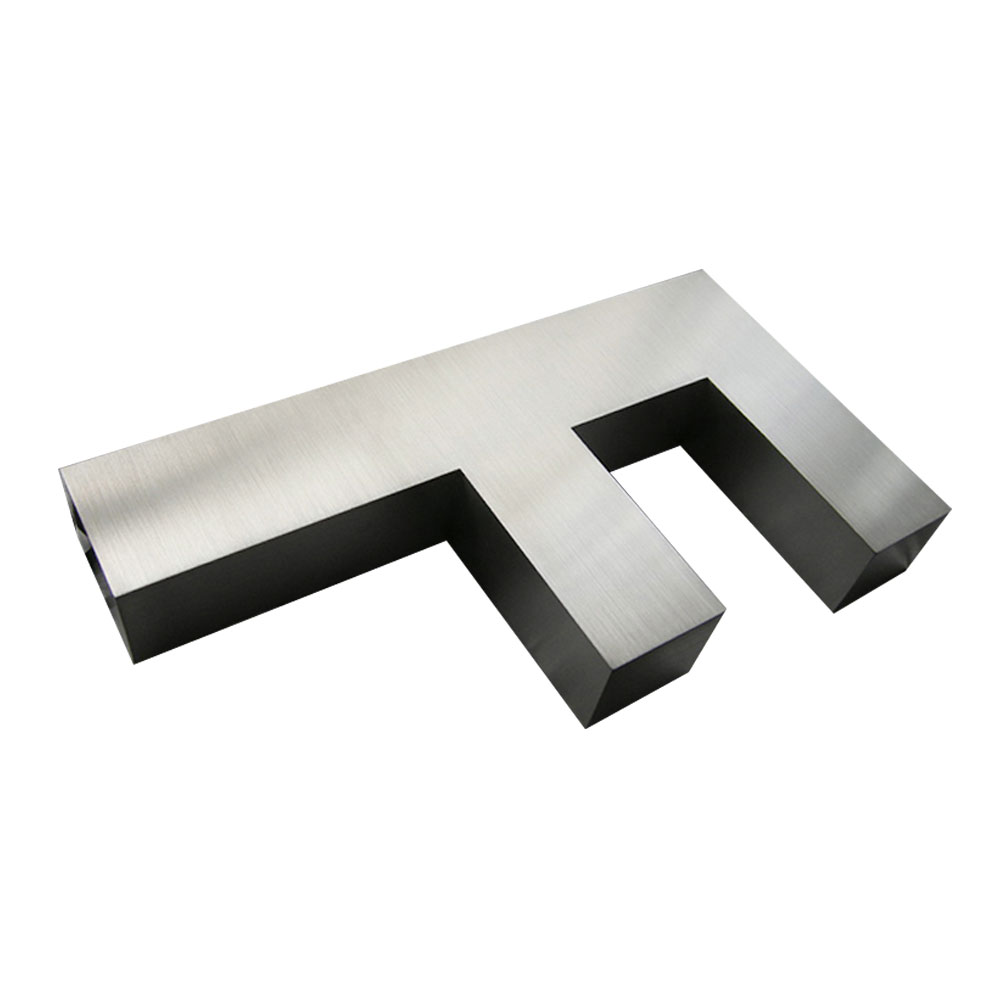 Modern Brushed Stainless Steel Letters & Numbers (Height: 1.57~3.94 inch)