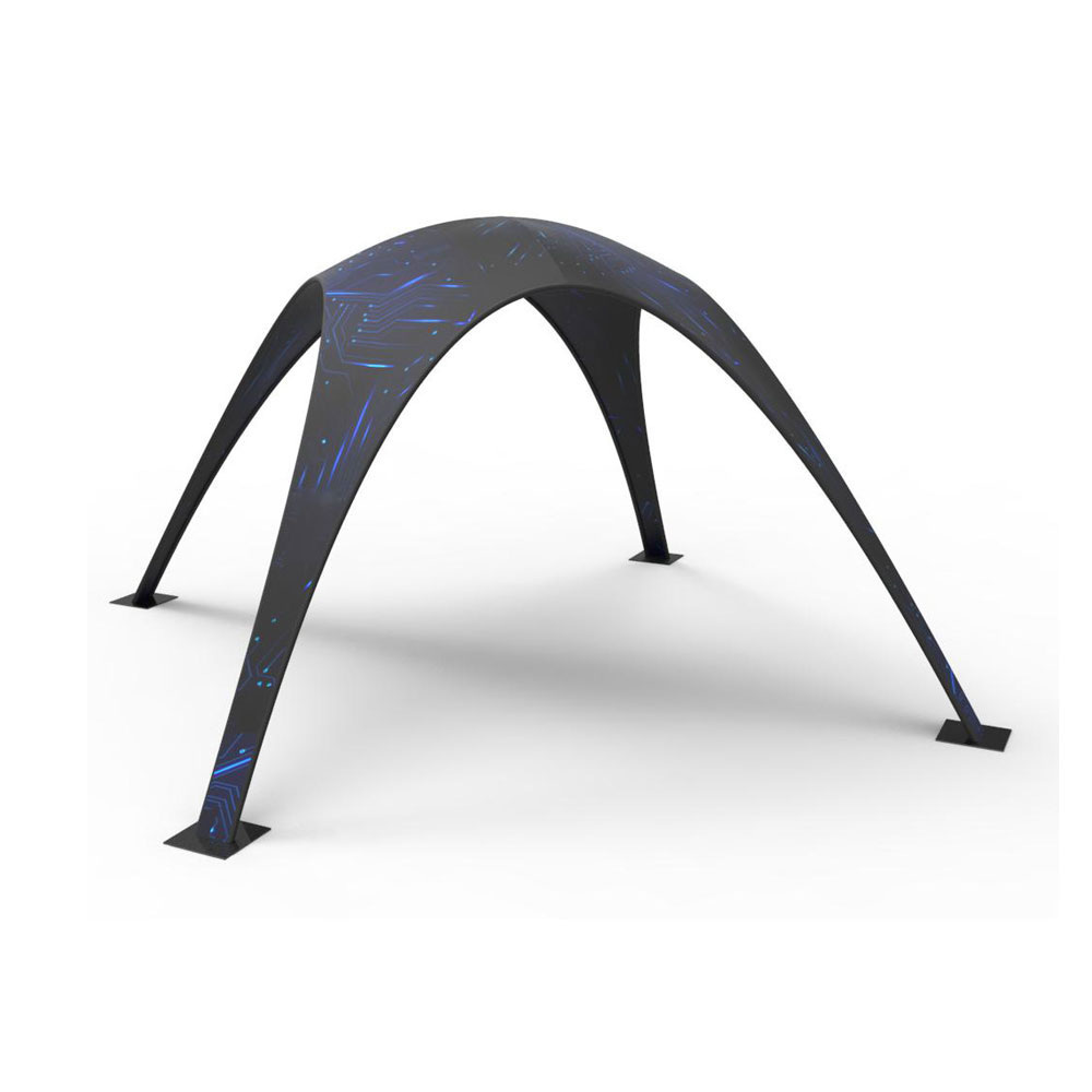 18ft Fabric Tension Tent with Custom Full Corlor Printing Graphic 18ft Fabric Tension Tent with Custom Full Corlor Printing Graphic