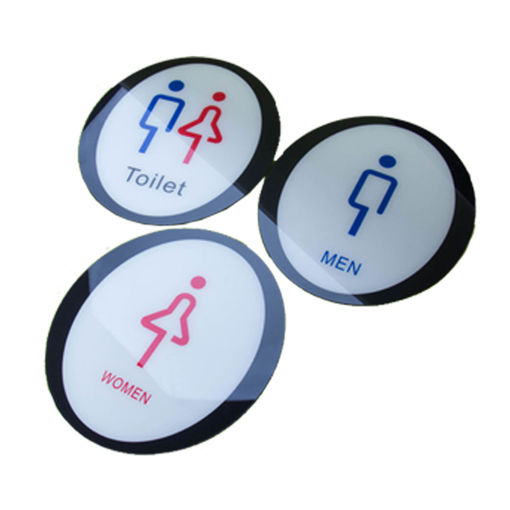 Male, Female, Male & Female, Toilet, Restroom Signs