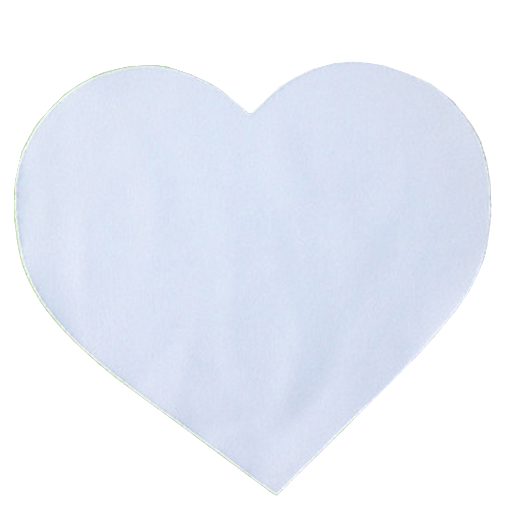 2mm Heart Shaped Blank Sublimation Mouse Pads DIY Mouse Mats