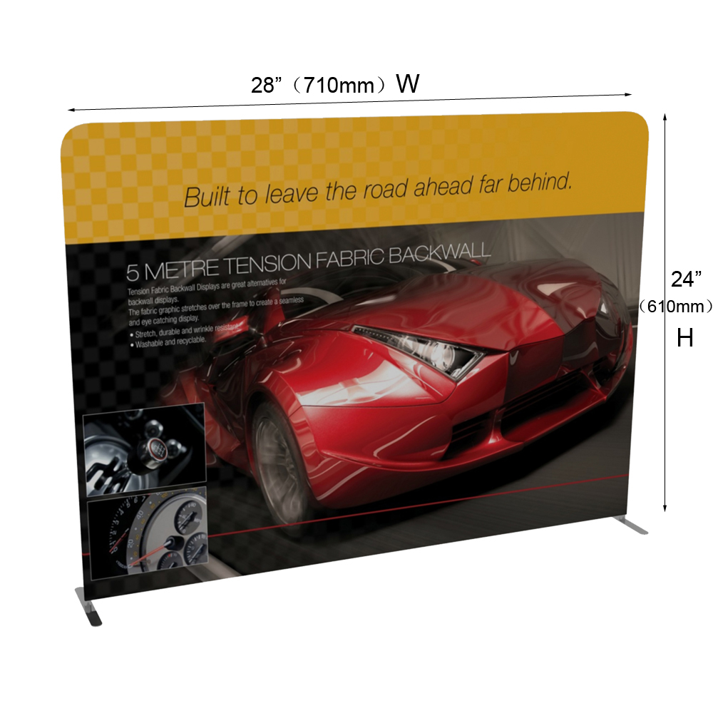 Sample - Mini Straight Fabric Display Wall (Custom Graphics) Sample - Mini Straight Fabric Display Wall (Custom Graphics)