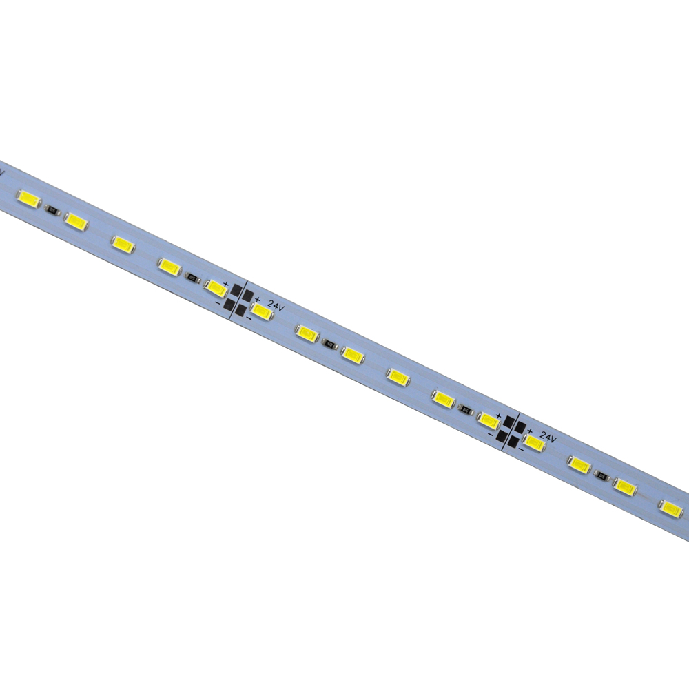 Жесткая LED панель 30 SMD5730 (белый свет, 9Вт, 500x12мм, постоянное напряжение 24В)