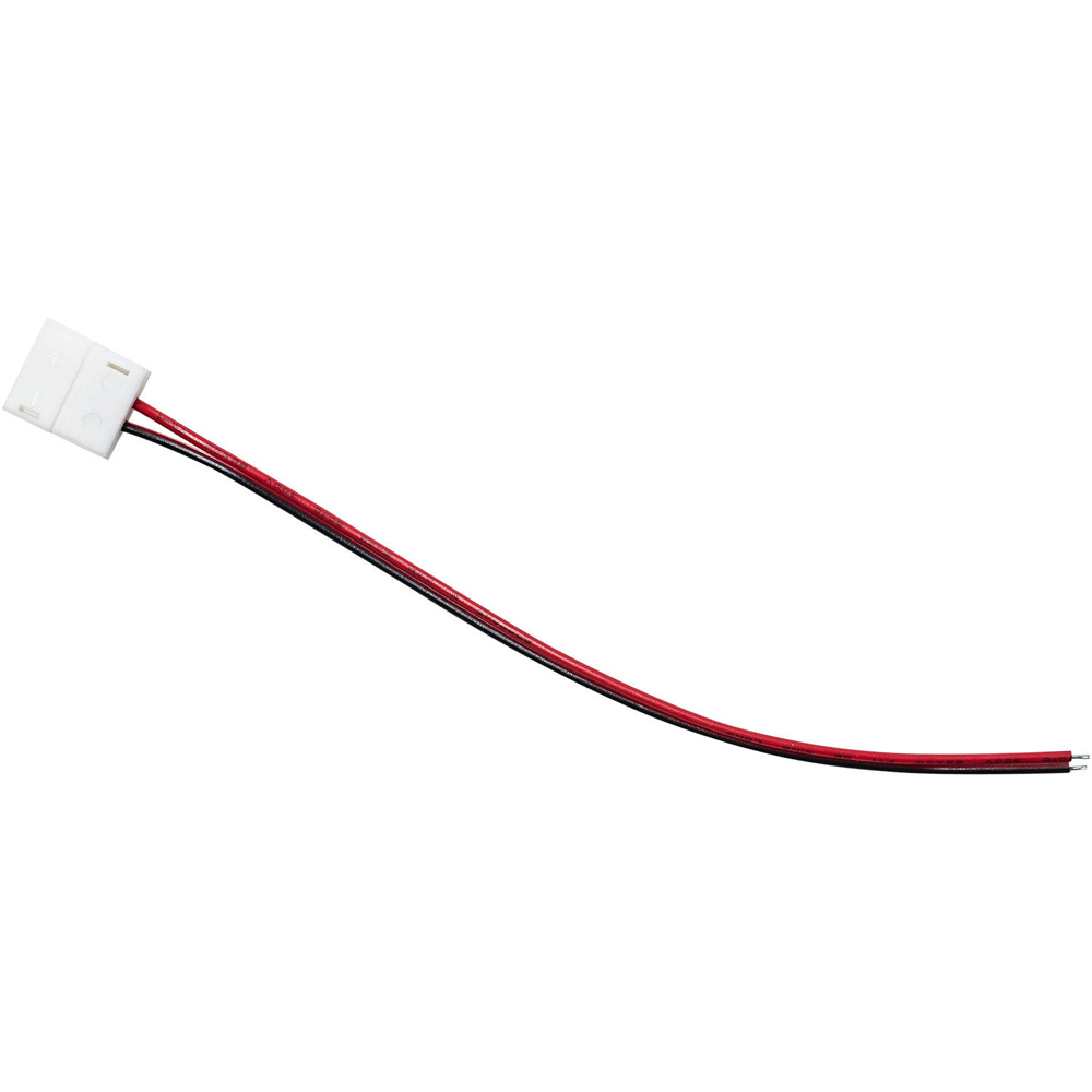 10pcs Connector for LED Strip 8mm or 10mm; 1 Clip + 1 Cable 15cm