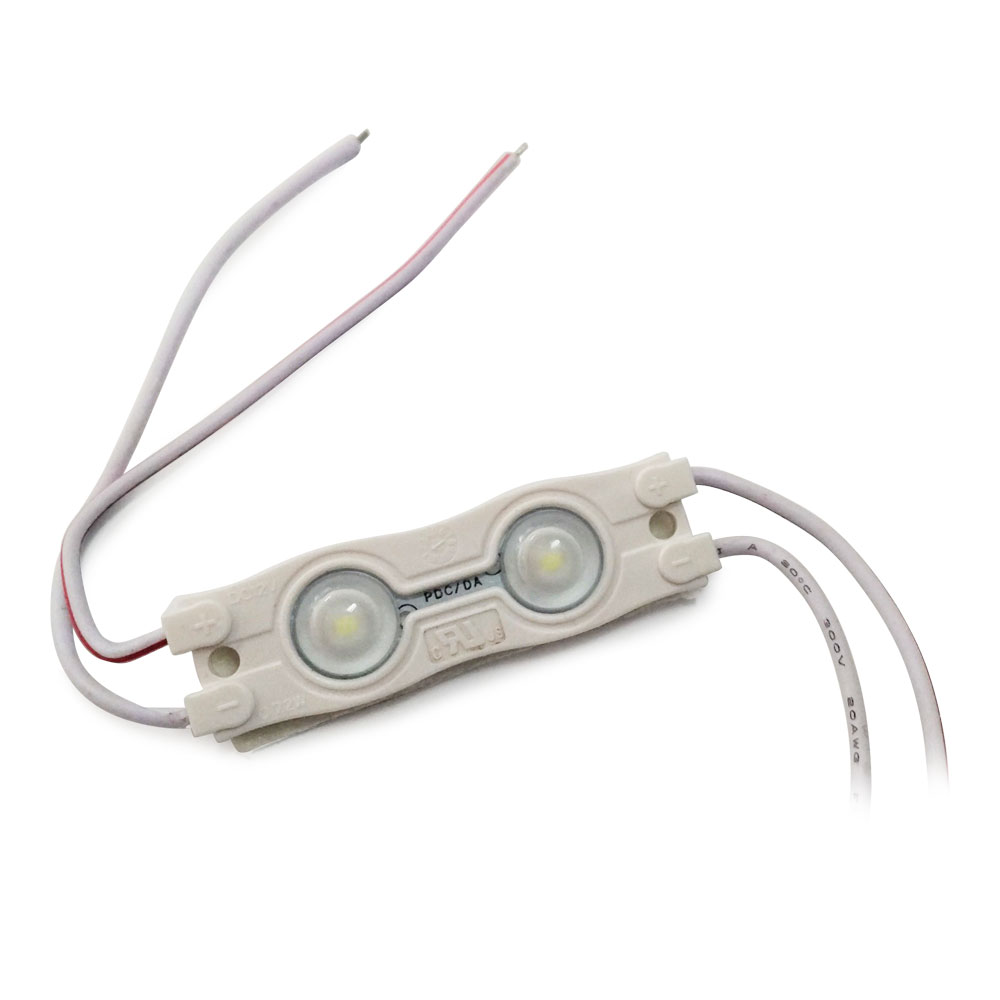 Ving UL SMD 2835 Waterproof LED Module (2 LED Chips with Optical Lens, White Light, 0.72W, L54 x W16 x H7mm), for Internal Illumination of Signs Ving UL SMD 2835 Waterproof LED Module (2 LED Chips with Optical Lens, White Light, 0.72W, L54 x W16 x H7mm), for Internal Illumination of Signs