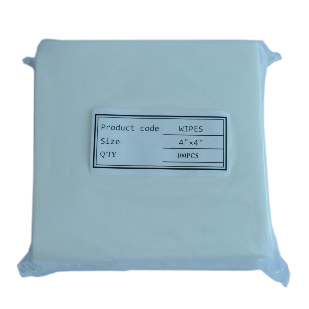 100x100mm Fiber Cleaning Wipes FOC-02,100 Pieces
