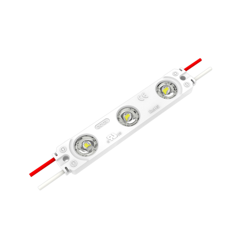 Ультратонкий влагозащищенный LED модуль SMD 2835 (IP65, 3LED, 1,5Вт, 85x15x7,2мм, белый свет)