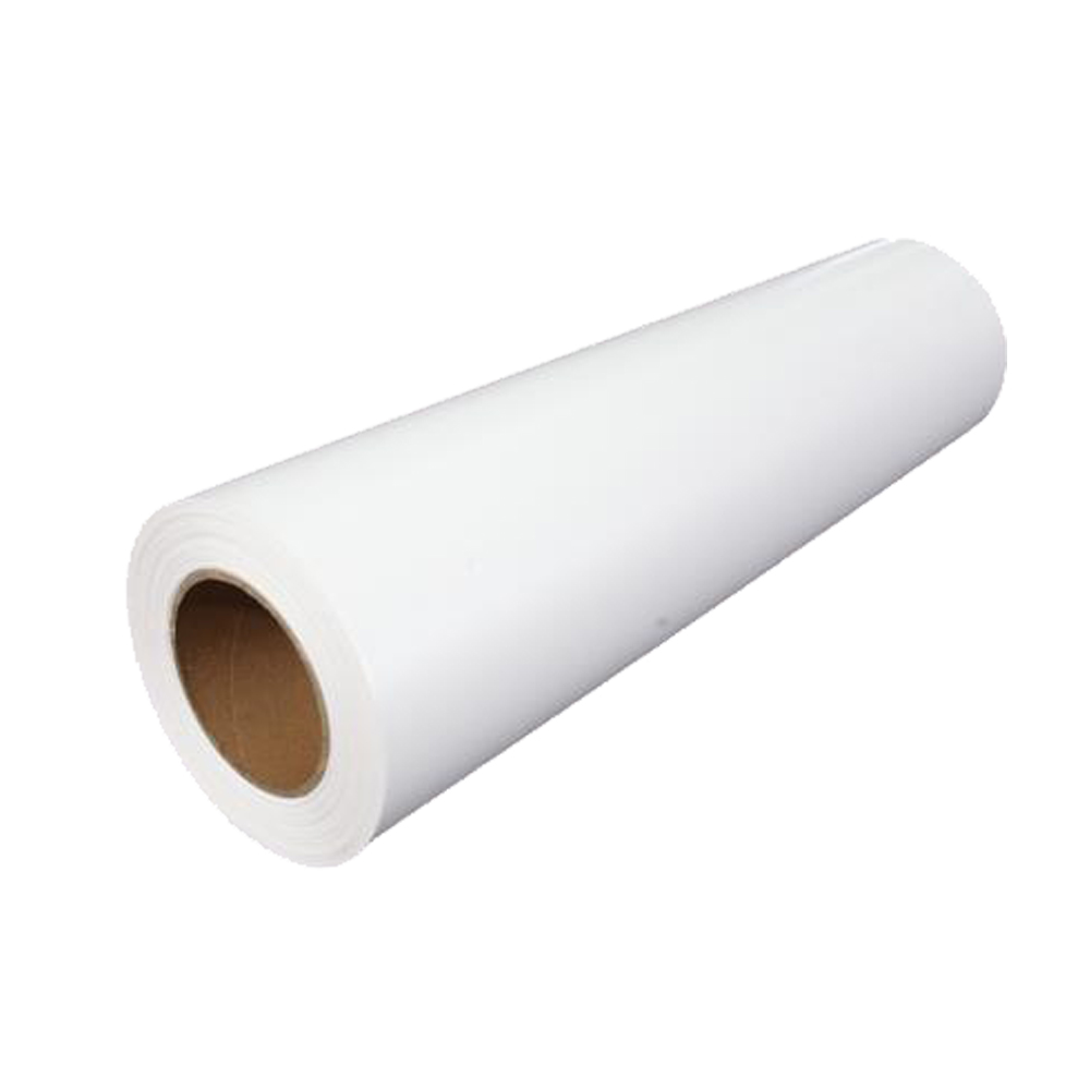 US Stock, 23.6" x 98´ Roll White Color Eco-Solvent Printable Heat Transfer Vinyl For Dark T-shirt Fabric