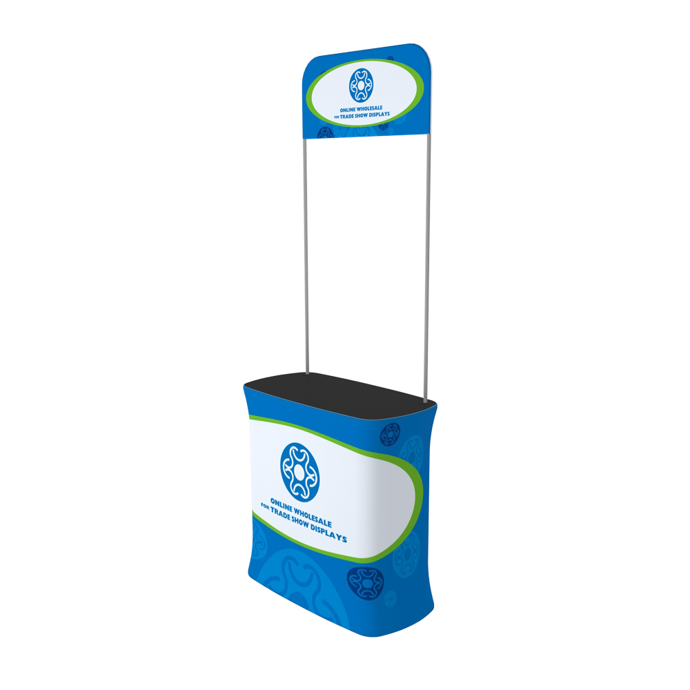 Rectangle Fabric Tension Promotion Counter with Custom Graphic Rectangle Fabric Tension Promotion Counter with Custom Graphic