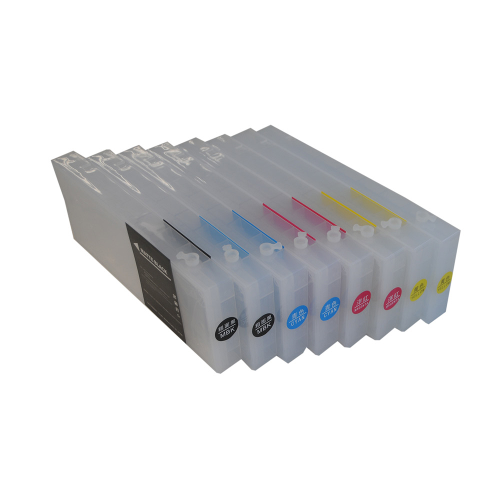 US Stock-Epson Stylus Pro 7400 / 9400 Refilling Cartridge (350ml) 8pcs / set, with 4 Funnels US Stock-Epson Stylus Pro 7400 / 9400 Refilling Cartridge (350ml) 8pcs / set, with 4 Funnels