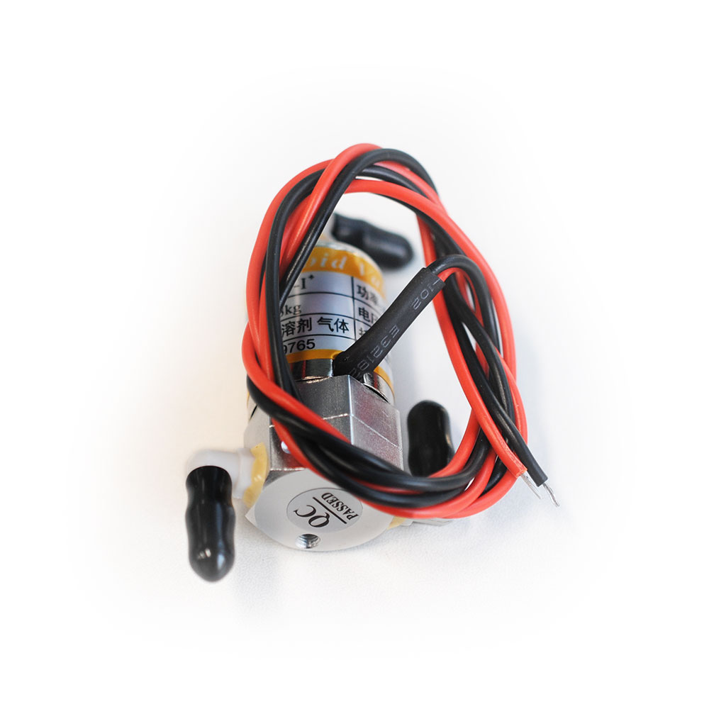 Solenoid Electromagnetism Valve / Magnetic Valve for JHF Printers (DC24V / 8W) Solenoid Electromagnetism Valve / Magnetic Valve for JHF Printers (DC24V / 8W)