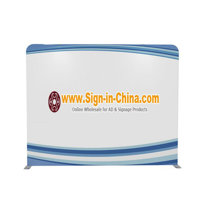 8ft High Portable Tension Fabric Exhibition Wall(Graphic Only/Double Sided) 8ft High Portable Tension Fabric Exhibition Wall(Graphic Only/Double Sided)