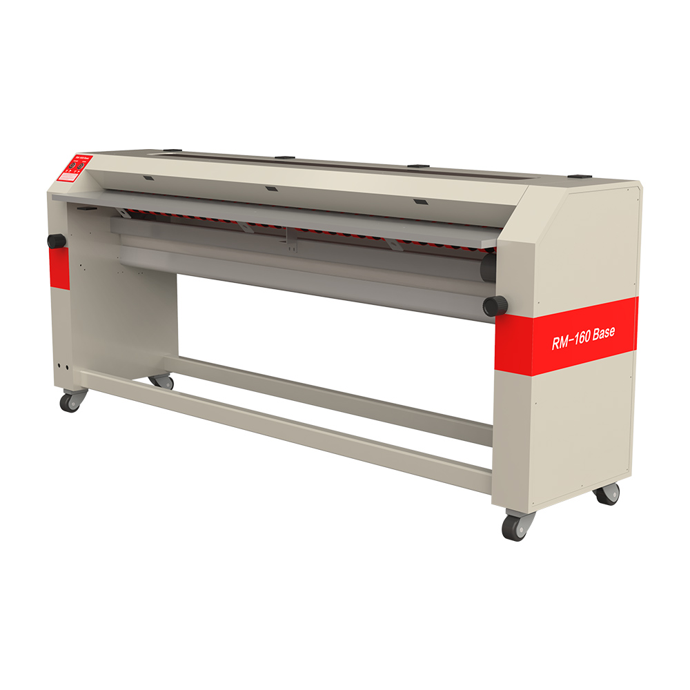 Qomolangma 63" Wide Format Rewind Machine for Quantity Rolling Printing Job to Wind-up