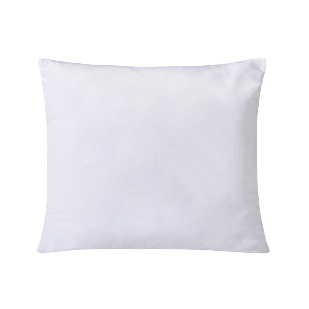 50pcs Plain Blue Baby cloth with Soft Nap Sublimation Blank Pillow Case Cushion Cover 15.75"x15.75"