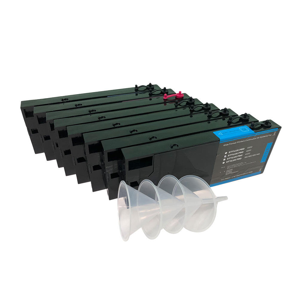 Generic Epson Stylus Pro 4880 UV Refill Ink Cartridge (8pcs/set, 220ml/pc)