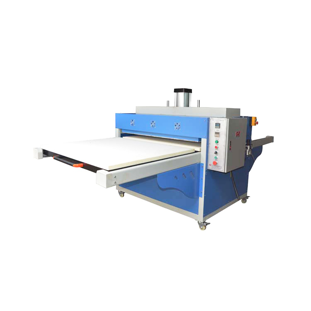 New 39" x 47" Pneumatic Double Working Table Large Format Heat Press Machine with Pull-out Style, 220V 1P