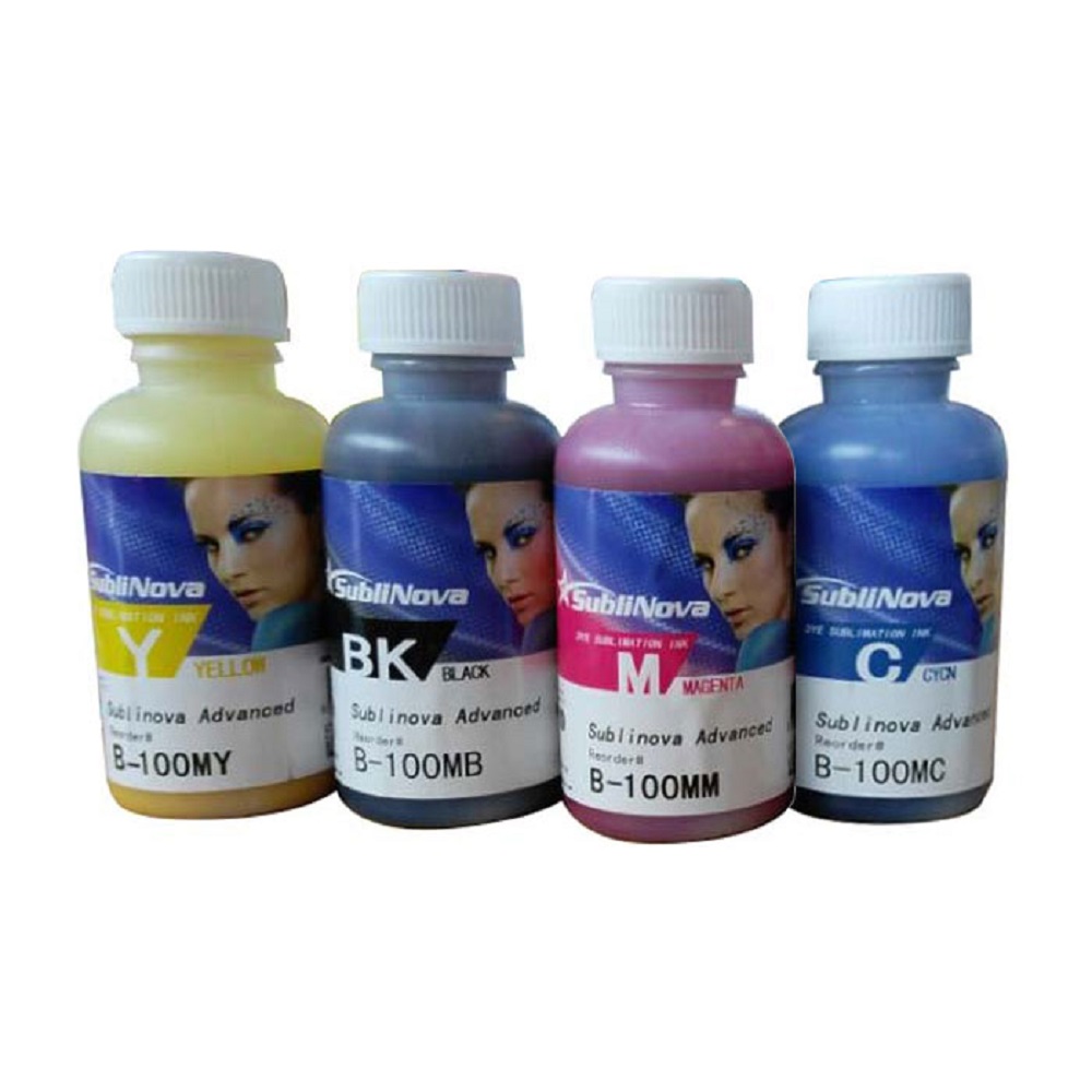 Inktec Sublinova Smart Dye Sublimation Ink DTI (100ml x 4) for EPSON